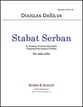 Stabat Serban for Solo Cello P.O.D. cover